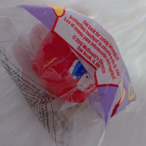 🎉3/$30 Brand NEW Vintage 2000s Sealed McDonald's x Sanrio Happy Meal Toy #9 - Picture 5 of 5